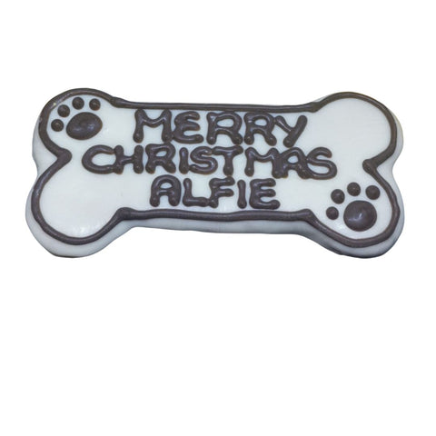 Personalised Merry Christmas Bone